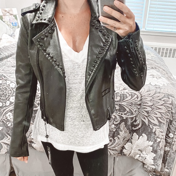 SOLD Blank NYC Leather Jacket - Picture 2 of 10